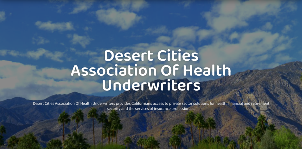 Desert Cities Association of Health Underwriters DCN News